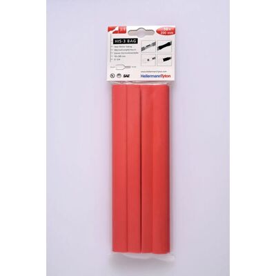 Hellermann Tyton 308-31211 Schrumpfschlauch - Rot, 12mm, 200mm Hellermann Tyton 308-31211 Schrumpfschlauch - Rot, 12mm, 200mm