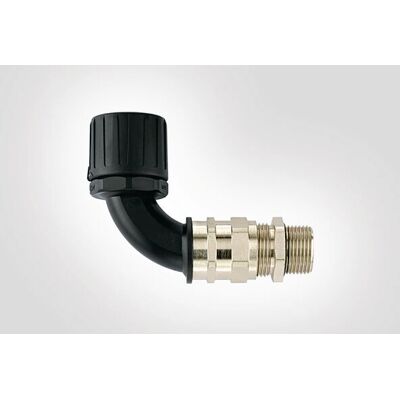 HellermannTyton 166-23306 HG34-90CG-M32-PA66/NPB-BK Raccord de tuyau noir M32 90° HellermannTyton 166-23306 HG34-90CG-M32-PA66/NPB-BK Raccord de tuyau noir M32 90°