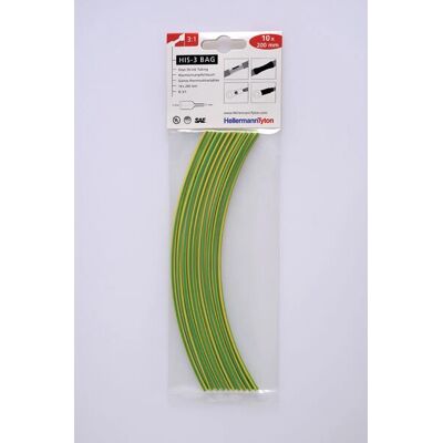 Hellermann Tyton 308-31217 Grün-Gelb Schrumpfschlauch - Heat-shrink tubing Hellermann Tyton 308-31217 Grün-Gelb Schrumpfschlauch - Heat-shrink tubing