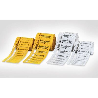 Hellermann Tyton TAGUL20X51-4WH-PO-X-WH Weiß Polyolefin - Kabelmarkierer Hellermann Tyton TAGUL20X51-4WH-PO-X-WH Weiß Polyolefin - Kabelmarkierer