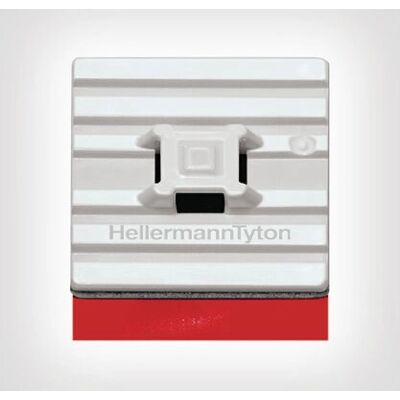 Hellermann Tyton FMB4APT-I-PA66HS-WH Support de Collier - Support de Collier - Publicité Hellermann Tyton FMB4APT-I-PA66HS-WH Support de Collier - Support de Collier - Publicité