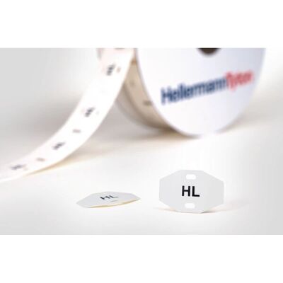 HellermannTyton - TAGPU20X30-2-PUR-YE - Kabelkennzeichnung HellermannTyton - TAGPU20X30-2-PUR-YE - Kabelkennzeichnung