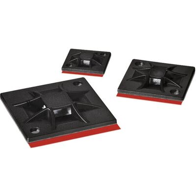 Hellermann Tyton QM20APT-A-PA66-WH Kabelbinder-Klebesockel - 20x20mm Hellermann Tyton QM20APT-A-PA66-WH Kabelbinder-Klebesockel - 20x20mm