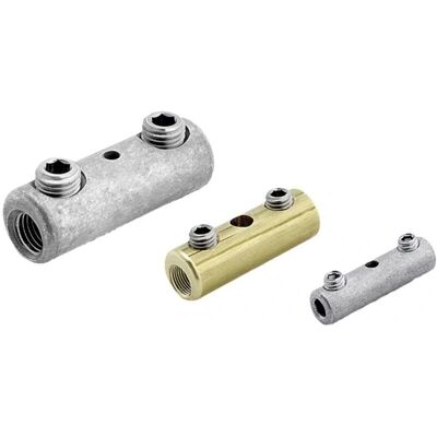 HellermannTyton 650-ST-ML Verbindung - Für Aluminium- und Kupferleiter, Verzinkt nach DIN 47640 HellermannTyton 650-ST-ML Verbindung - Für Aluminium- und Kupferleiter, Verzinkt nach DIN 47640