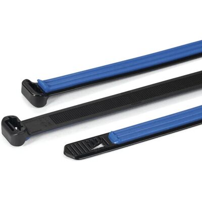 Hellermann Tyton 111-50001 bridas - Negro, Azul - Bridas, Poliamida Hellermann Tyton 111-50001 bridas - Negro, Azul - Bridas, Poliamida