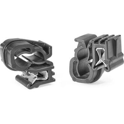 Hellermann Tyton 151-04010 Abrazadera de cable - Negro - Gestión de cables solares Hellermann Tyton 151-04010 Abrazadera de cable - Negro - Gestión de cables solares