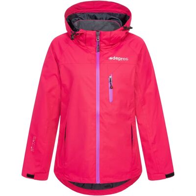 DEPROC ACTIVE DURELL WOMEN Rosa Vandtæt Regnjakke DEPROC ACTIVE DURELL WOMEN Rosa Vandtæt Regnjakke