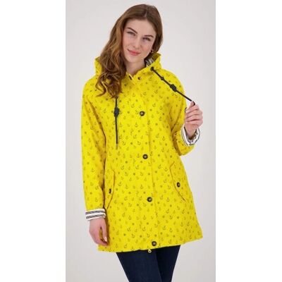 DEPROC ACTIVE ANKERGLUTZAUBER Gelbe Damen Regenjacke - Wasserdicht & Winddicht DEPROC ACTIVE ANKERGLUTZAUBER Gelbe Damen Regenjacke - Wasserdicht & Winddicht