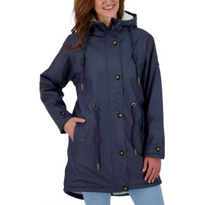 DEPROC ACTIVE Love Peak Navy Wasserdichte Regenjacke - Regenjacke DEPROC ACTIVE Love Peak Navy Wasserdichte Regenjacke - Regenjacke