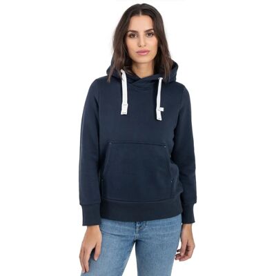 DEPROC ACTIVE HildaCMYK II FRAUEN - Bequemer navy Fleecepullover DEPROC ACTIVE HildaCMYK II FRAUEN - Bequemer navy Fleecepullover