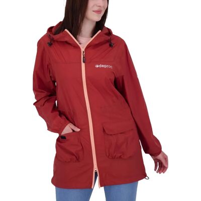 DEPROC ACTIVE Robson Long Women - Wasserdichter Regenmantel DEPROC ACTIVE Robson Long Women - Wasserdichter Regenmantel