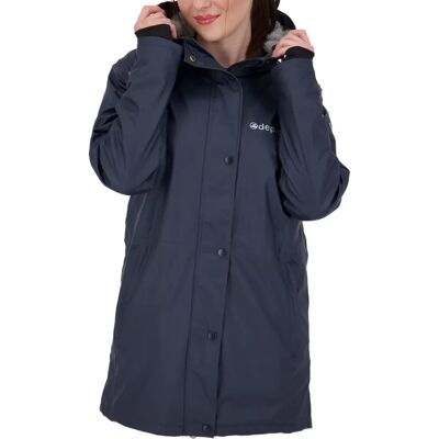 DEPROC ACTIVE ELLESMERE Wasserfeste Navy Damen Jacke - Regenjacke DEPROC ACTIVE ELLESMERE Wasserfeste Navy Damen Jacke - Regenjacke
