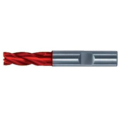 GUHRING - Fräser zylinderförmige, 4 Schneiden, 30°, Hartmetall, Fire, ø D1 - H10: 8,0 mm, Gesamtlänge 63 mm, Schnitttiefe 19 GUHRING - Fräser zylinderförmige, 4 Schneiden, 30°, Hartmetall, Fire, ø D1 - H10: 8,0 mm, Gesamtlänge 63 mm, Schnitttiefe 19