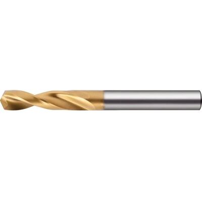 Broca corta Gühring 10mm - Acero Rápido, recubrimiento TiN Broca corta Gühring 10mm - Acero Rápido, recubrimiento TiN