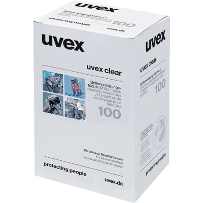Uvex 9963000 Weiß Brillenreinigungskit - Reinigungstücher Uvex 9963000 Weiß Brillenreinigungskit - Reinigungstücher
