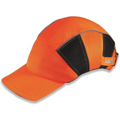 Uvex Hochsichtbare Orange Cap - Cap Uvex Hochsichtbare Orange Cap - Cap
