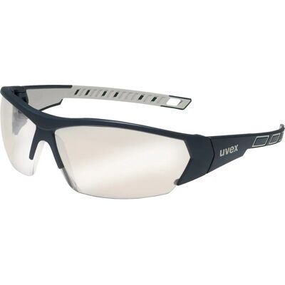 Uvex Schutzbrille Skyddsglasögon Grau Schwarz - UV-Schutz, Anti-Beschlag, Kratzfest - Schutzbrille Uvex Schutzbrille Skyddsglasögon Grau Schwarz - UV-Schutz, Anti-Beschlag, Kratzfest - Schutzbrille