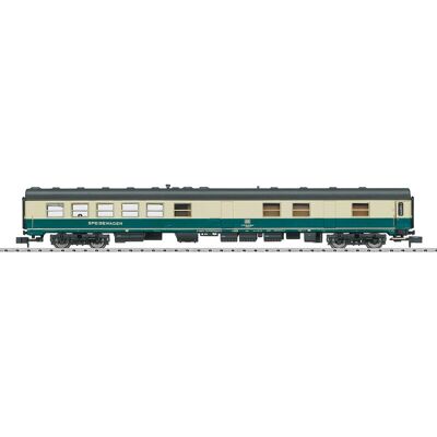 Minitrix 18485 Ocean Blue/Ivory Passenger Car - Scale Model Part Minitrix 18485 Ocean Blue/Ivory Passenger Car - Scale Model Part