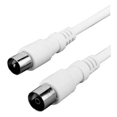 Preisner TAK9035G Koaxialkabel - 3,5m IEC Weiß Preisner TAK9035G Koaxialkabel - 3,5m IEC Weiß