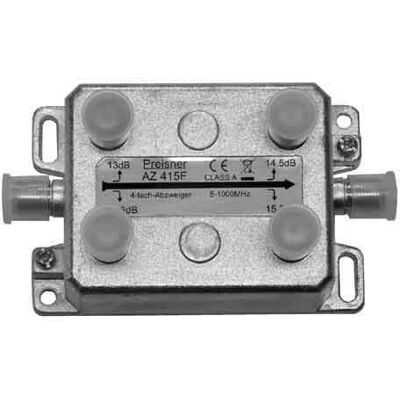Preisner AZ415F 4xF silber Kabelverteiler - Kabelverteiler/Combiner Preisner AZ415F 4xF silber Kabelverteiler - Kabelverteiler/Combiner