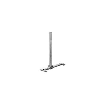 Support d'antenne Televes - 39-52cm entre chevrons, 1300mm de long - Argenté - Publicité Support d'antenne Televes - 39-52cm entre chevrons, 1300mm de long - Argenté - Publicité