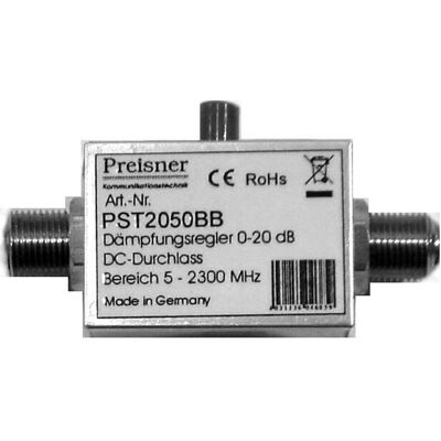 Preisner PST2050BB Kabelsplitter - 20dB 5-2200MHz Preisner PST2050BB Kabelsplitter - 20dB 5-2200MHz
