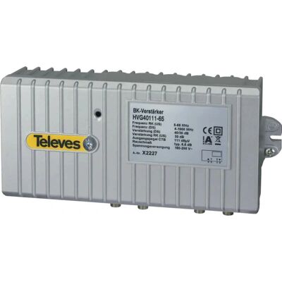 Televes Modell HVG40111-65 TV-Signalsverstärker - 5-1006 MHz Televes Modell HVG40111-65 TV-Signalsverstärker - 5-1006 MHz