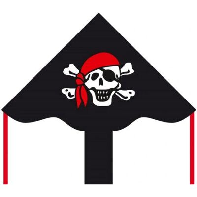 HQ Einfacher Flugdrachen Jolly Roger - Spielzeug-Drachen HQ Einfacher Flugdrachen Jolly Roger - Spielzeug-Drachen