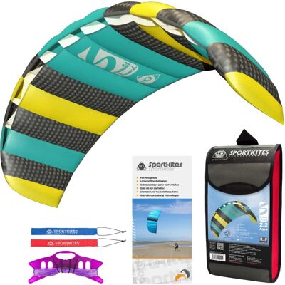 HQ Kites Symphony Beach III 2.2 - Cerf-volant débutant - Kitesurf - Publicité HQ Kites Symphony Beach III 2.2 - Cerf-volant débutant - Kitesurf - Publicité
