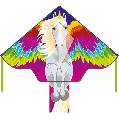 Aquilone in fibra di vetro multicolore Invento Pegasus - 1200x750mm - Dai 5 anni Aquilone in fibra di vetro multicolore Invento Pegasus - 1200x750mm - Dai 5 anni