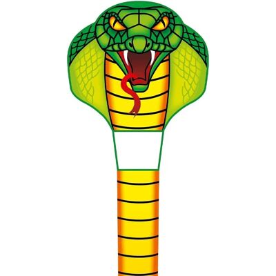 Ecoline Emerald Cobra Drachen - 670mm Spannweite, Unterstützt 2-5 Bft Wind Ecoline Emerald Cobra Drachen - 670mm Spannweite, Unterstützt 2-5 Bft Wind