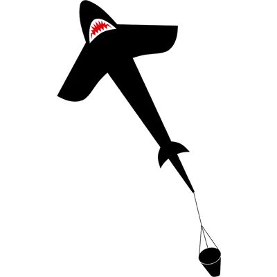 Invento Ecoline Shark Cerf-volant - Cerf-volant à ligne simple - Publicité Invento Ecoline Shark Cerf-volant - Cerf-volant à ligne simple - Publicité