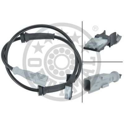Sensor de ABS OPTIMAL 06-S512, izquierda trasera Sensor de ABS OPTIMAL 06-S512, izquierda trasera