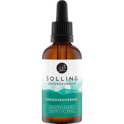 Huile pour le corps aux noyaux d'abricot Solling Naturkosmetik 50ml - Soin régénérant visage et corps Huile pour le corps aux noyaux d'abricot Solling Naturkosmetik 50ml - Soin régénérant visage et corps