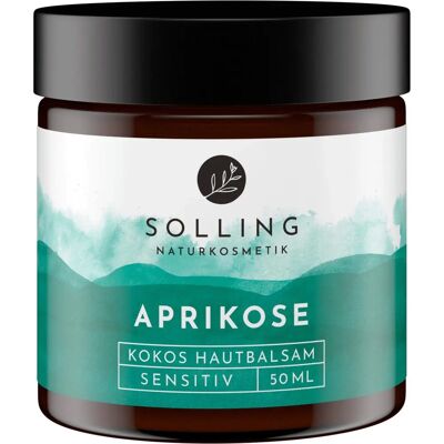 Beurre corporel à la noix de coco et abricot Solling Naturkosmetik - Hydratant pour le corps Beurre corporel à la noix de coco et abricot Solling Naturkosmetik - Hydratant pour le corps