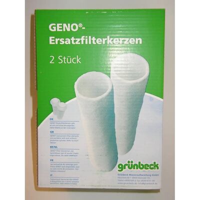 GRÜNBECK Geno 103 075 - Candela filtrante acqua - 80 μm - Per addolcitori GRÜNBECK Geno 103 075 - Candela filtrante acqua - 80 μm - Per addolcitori