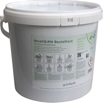 Resina Grünbeck desaliQ - 6L - Descalcificador de agua Resina Grünbeck desaliQ - 6L - Descalcificador de agua