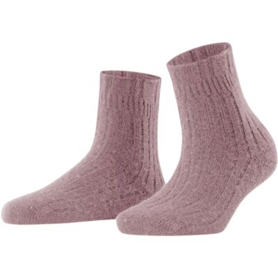 Chaussettes de lit en laine et cachemire Falke - Brique - Chaussettes de lit Chaussettes de lit en laine et cachemire Falke - Brique - Chaussettes de lit