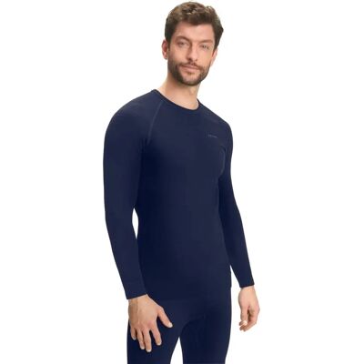 Falke Maximum Warm Space Blue Long Sleeve Sports Shirt Falke Maximum Warm Space Blue Long Sleeve Sports Shirt
