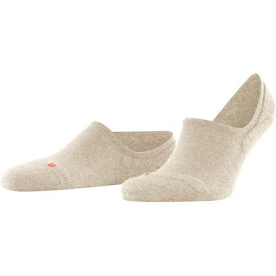 Falke Keep Warm No Show Sokken - Beig Mel - Sokken Falke Keep Warm No Show Sokken - Beig Mel - Sokken
