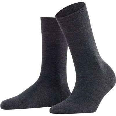 Falke Sensitive Berlin Socks - Grafitowy Mel - Small/Medium Falke Sensitive Berlin Socks - Grafitowy Mel - Small/Medium