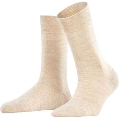 Falke Sensitive Berlin Strumpor - Linne Mel Cream Small/Medium Falke Sensitive Berlin Strumpor - Linne Mel Cream Small/Medium