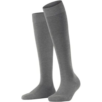 Falke Climawool kniehohe Socken - Hellgrau Mel - Atmungsaktiv, Geruchsneutral Falke Climawool kniehohe Socken - Hellgrau Mel - Atmungsaktiv, Geruchsneutral