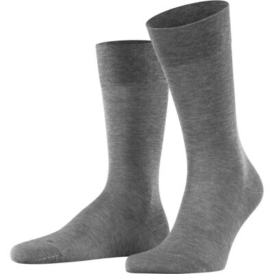 Falke Sensitive Malaga Calcetines - Plata Mel Steel Mediano - Calcetines Falke Sensitive Malaga Calcetines - Plata Mel Steel Mediano - Calcetines