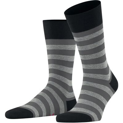Falke Sensitive Mapped Line Men Socks (12438) - black Falke Sensitive Mapped Line Men Socks (12438) - black