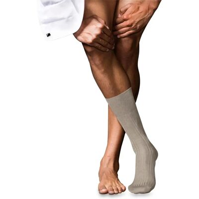 Falke No 10 Pure Fil d'Écosse Socken - Beige - Socken Falke No 10 Pure Fil d'Écosse Socken - Beige - Socken