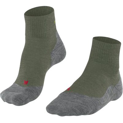 Falke TK5 Wander Kurze Socken - Herb Green - Leicht, Merinowolle, Atmungsaktiv Falke TK5 Wander Kurze Socken - Herb Green - Leicht, Merinowolle, Atmungsaktiv