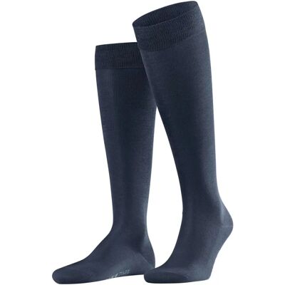 Chaussettes mi-mollet Falke Tiago - Bleu espace Chaussettes mi-mollet Falke Tiago - Bleu espace