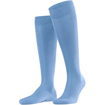 Chaussettes Falke Tiago Mi-Mollet - Bleu Bleuet - Chaussettes Chaussettes Falke Tiago Mi-Mollet - Bleu Bleuet - Chaussettes