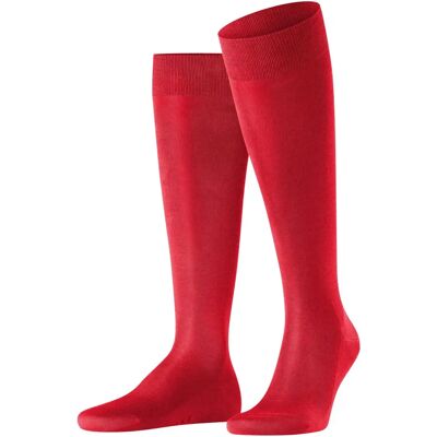 Falke Tiago Bas de genou - Rouge Écarlate - Chaussettes Falke Tiago Bas de genou - Rouge Écarlate - Chaussettes